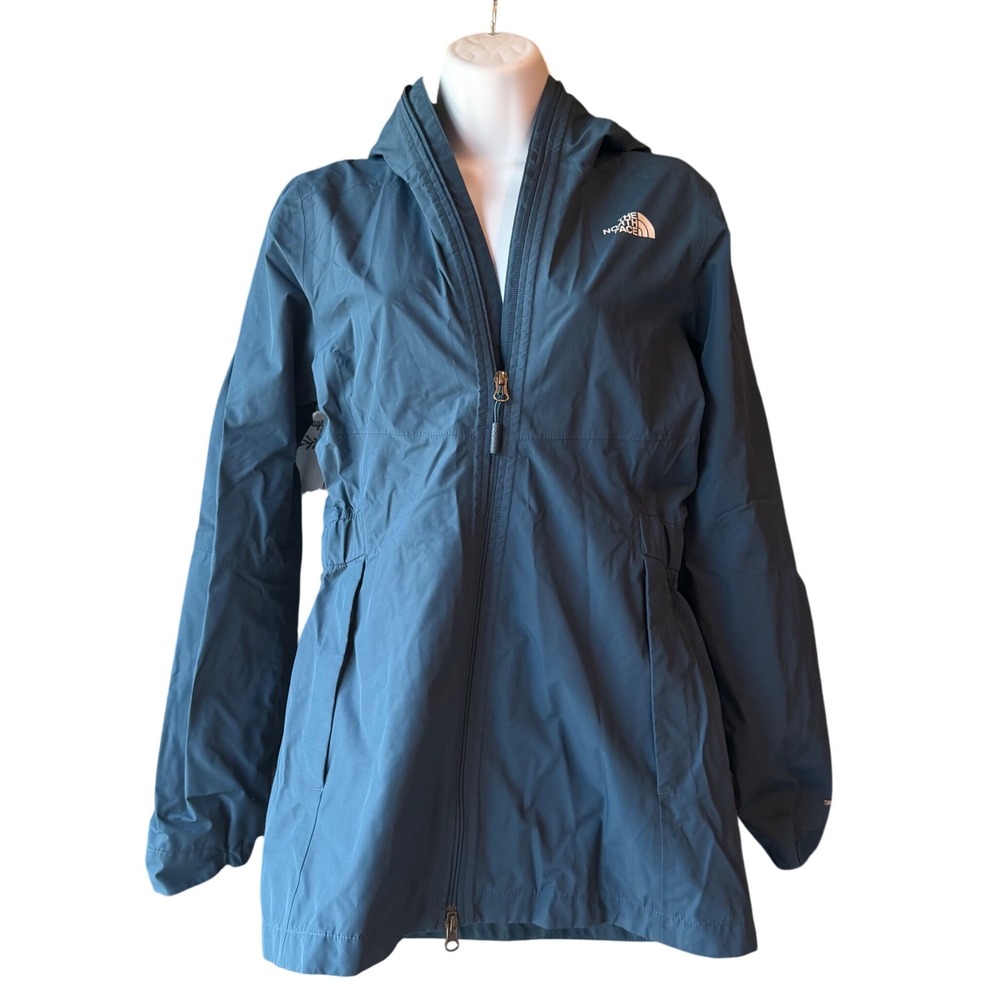 The North Face Hikesteller Parka Women's Small Blue DryVent Waterproof Jacket